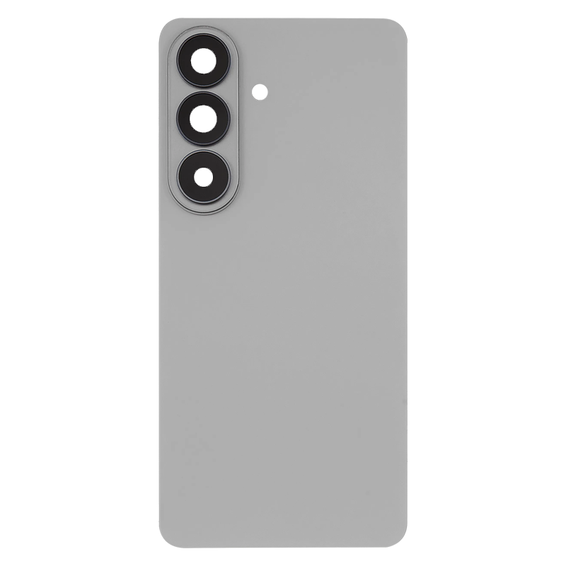 Back Cover With Camera Lens Compatible for Samsung Galaxy S26 5G - Silver Shadow